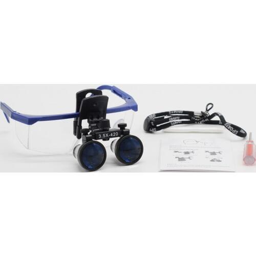 Dentistry Loupes For Medical Galileo Magnifier With Surgical Magnifying Glasses Compatible All Kinds of Glasses New Clip Type