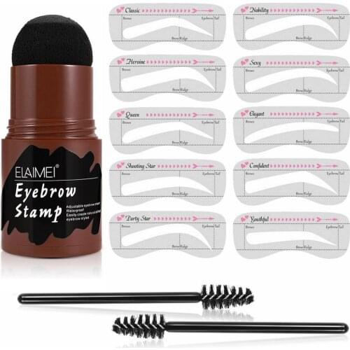 Seal eyebrow powder hairline contouring stick shadow filling thrush artifact eyebrow card eyebrow brush eyebrow powder set