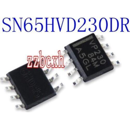 10PCS/LOT New original In Stock SN65HVD230DR VP230 SN65HVD230 SOP-8