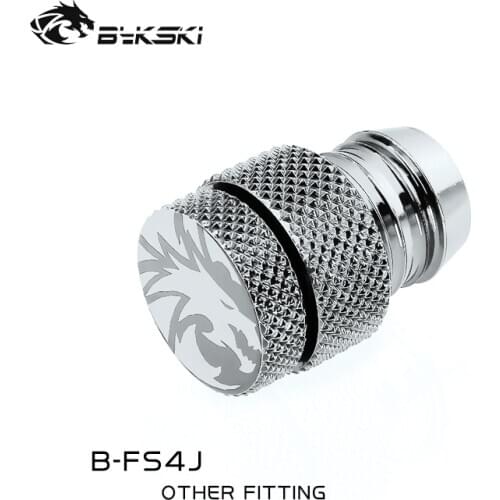Bykski B-FS4J, For 13x19 Soft Tube Drain Fittings, Used For Water System Bottom To Drain Coolant