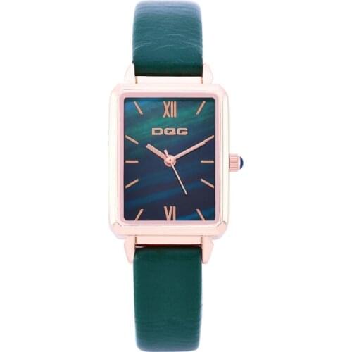New Women Little Thin Watches Luxury Ladies Leather Strap Rectangle Quartz Watch Women Business Dress Watches Relogio Feminino