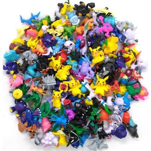 12/24Pcs Pokemon Figures 2-3cm Cute Pikachu Anime Action Figure Pokémon Collection Model Cartoon Kawaii Kids Toys Birthday Gift