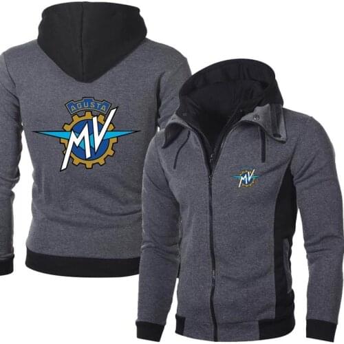 GLIRUIS Men's Zip Hoodies