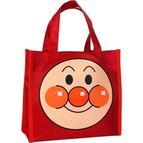 Canvas lunch box bag office worker simple and convenient lunch bag tote bag cute cartoon rice bag student breakfast