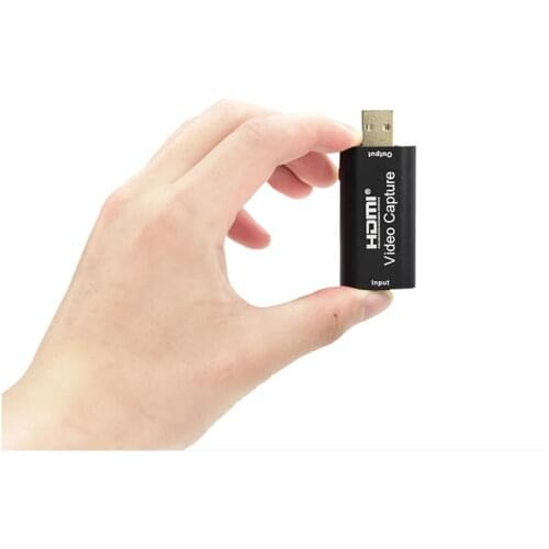4K Video Capture Card USB 3.0 2.0 HDMI Video Grabber Record Box for PS4 Game DVD Camcorder Camera Recording Live Streaming