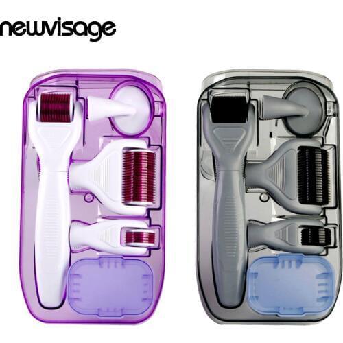 Micro Needle Derma Roller Skin Care Device Face Clean Brush Home Use DRS Needling Tool Hair Regrowth Anti Hair Derma Pen Loss