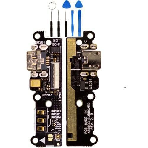 New USB Charging Port Jack Dock Plug Connector Charge Board Flex Cable Mobile Phone Parts FOR Asus Zenfone 6 A601CG