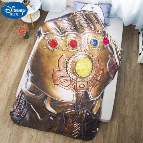 Marvel Avengers Blankets Thin quilt Iron Man Spider-Man Bedding Children Boy Adult Blanket Throw Home Bedroom Decoration Gifts