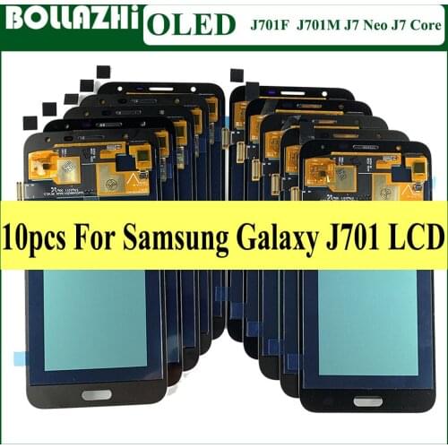 Wholesale 10 PCS Oled J701F LCD For Samsung Galaxy J7 Nxt J701F Touch Screen Digitizer LCD Display J701 J7 Nex Assembly Display