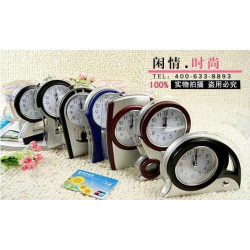 Wholesale fashion fun retro alarm clock creative alarm clock lighted clock antique clock 1PCS free shipping