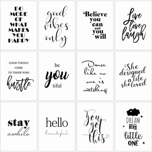 Nordic style, simple, love, inspirational English posters and prints for living room, couples, wall, art, painting, decoration