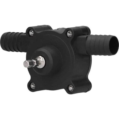 Hand Electric Drill Pump Water Transfer Self Priming Portable Electric Drill Pump for Oil Kerosene Diesel