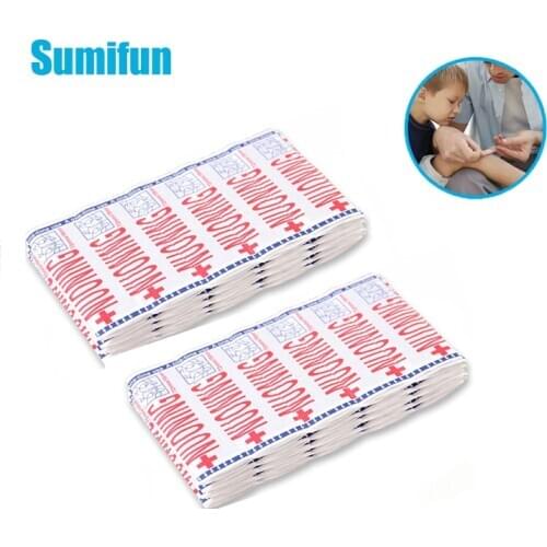 100/500Pcs Sumifun Band Aid Wound Dressings Sterile Hemostasis Stickers First Aid Bandage Heel Cushion Adhesive Plaster Z37001