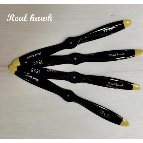 13x5/13x6/13x7/13x8/13x10 CCW or CW Wooden Propeller High Quality For Scale RC Gas Airplane Model Quadcopter Multicopter