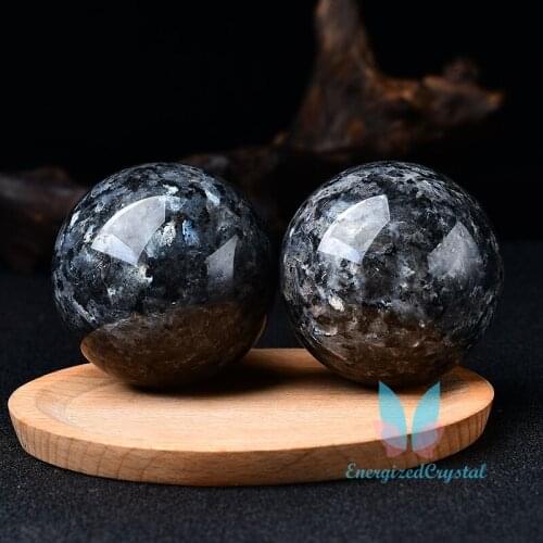 2.6'' 1LB Que Sera Quartz Natural Crystal Sphere Healing Ball Meditation Decor