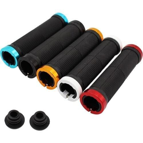 2pcs/1 Pair Road Cycling Bicycle Handlebar Cover Grips Soft Rubber Anti-slip Quality Bike Accessories Handle Grip Lock Bar