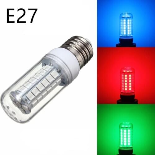 3.5W 48 LED Light Bulb Corn Lamp E27 5050 SMD Spotlight Bulb Lighting Red Green Blue 300 Lumen Support Dropshipping