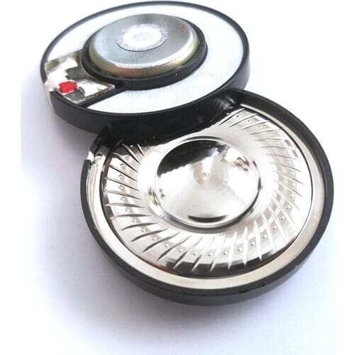 40MM 32 ohm Monitor Headphone Speaker Unit High Resolution Titanium Diaphragm N45 Magnetic Headset Loudspeaker 115dB/W