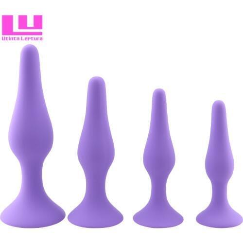 Anal Beads Bullet Butt Plug Stimulator Sex Toys Dildo Silicone Anal Plug Sex Product for Men and Women