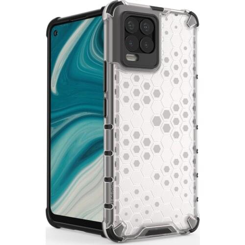 Bumper Case For OPPO Realme C21 C20 GT C17 C15 8 7 Pro V11 V13 5G Shockproof Armor Transparent Hard PC Protective Back Cover