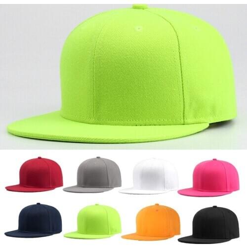 2019 Summer Baseball Caps Blank Plain Solid Snapback Golf ball Street Hat Men Women Sports Hats Adjustable