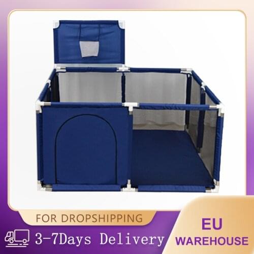 Children Playpen With Nets Baby Playpen Kids Dry Ball Pool Baby Playground Baby Park Child Safety Barrier Kids Ball Pit Playpen