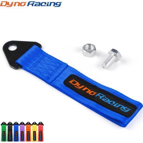 Dynoracing Racing Car High Quality tow strap/tow ropes/Hook/Towing Bars (red blue purple orange black yellow green)