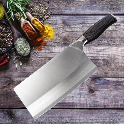 9Cr15mov Stainless Steel Kitchen Slicing Knife Chef Knife Vegetable Cutter Meat Cleaver Chinese Knife Kitchen Cooking Tools