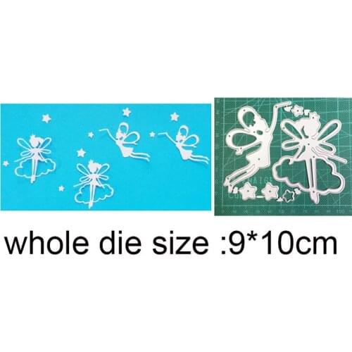 2021 metal cutting dies cut die mold Couple Angel Elves decoration Scrapbook paper craft knife mould blade punch stencils dies