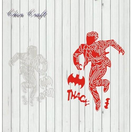Running Man Metal cutting dies Cut DIY Scrapbooking Paper Craft Embossing Knife Mould Blade Punch Die Cut Stencils