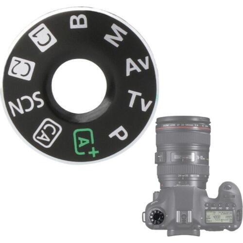 Camera Function Mode Dial Turntable Label Top Cover Button Unit Interface Cap Plate Repair Kit For Canon 6D Cam