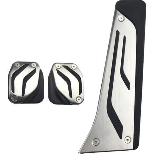Stainless steel the accelerator Pedal For BMW X1 X3 X4 X5 X6 5/1/3/7 Series F10 F11 F07 E38 F01 E84 F25 AT MT Car