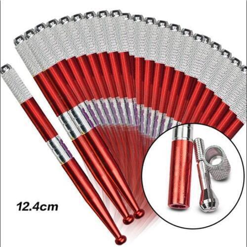 10 Pcs high quality permament tattoo make up pen with 20 packs needles by free shipping