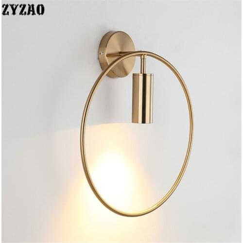 Nordic Designer Minimalist Line Wandlamp Creative Personality Living Room Porch Wall Lamp Bedroom Bedside Corridor Wall Lights