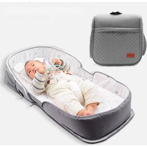 Light Baby Bed Portable Baby Nest Bed Travel Sun Protection Mosquito Net With Bassinet Foldable Breathable Cribs Sleeping Basket