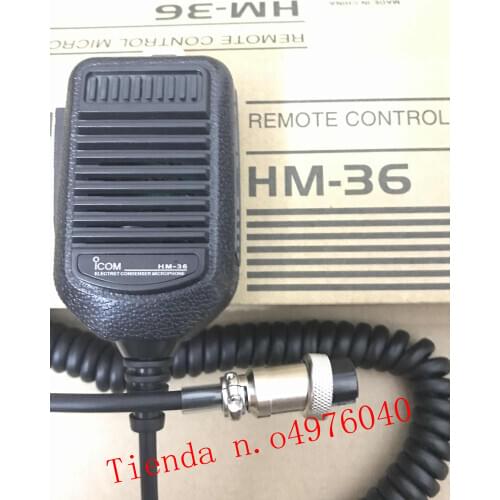 HM-36 Aviation Hand Microphone Radio Microphone ICOM Radio IC-718 IC-78 IC-765 IC-761 IC-7200 IC-7600