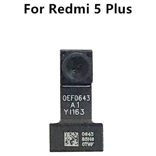 Test QC for Xiaomi Redmi 5 Plus Mobile Phone Front Camera Module Flex Cable Main Camera Assembly Replacement Repair Parts