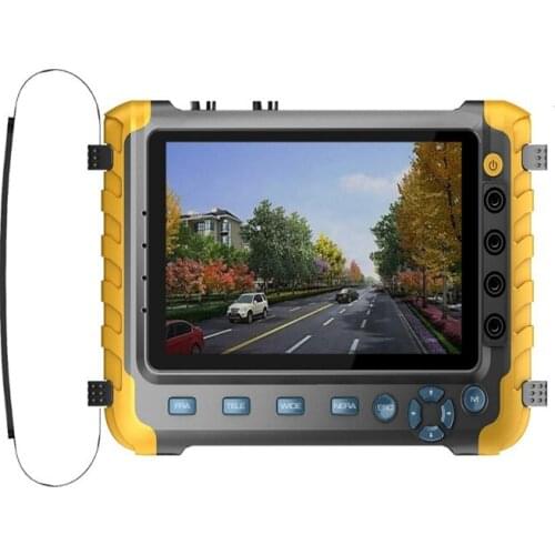 NEW Design 5MP 4IN1 AHD TVI CVI CVBS Camera CCTV Tester 5 Inch LCD Monitor Built-in Battery CCTV Camera Tester
