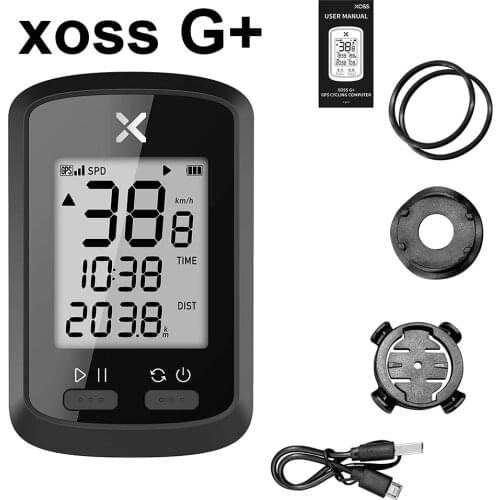 XOSS Bike Computer G Plus Wireless GPS Speedometer Waterproof Road Bike MTB Bicycle Bluetooth ANT+ with Cadence Cycling Computer