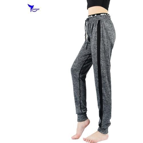 Quick Dry Sport Harem Pants Women Workout Fitness Running Sweatpants Ladies Ventilation Tie Jogging Trousers Yoga Sportswear