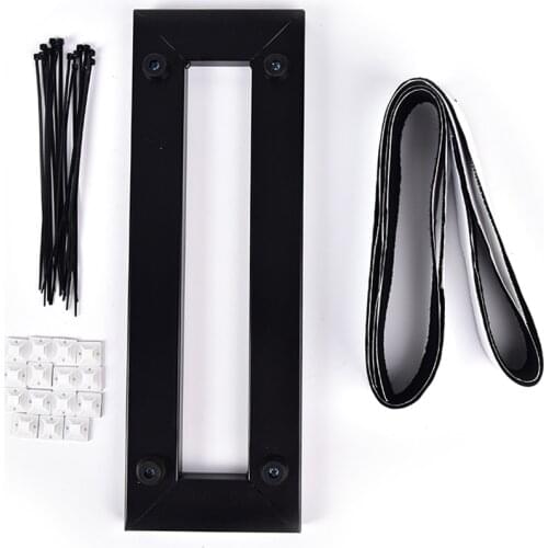 1 Set Guitar Effect Pedal Board 40*13cm DIY Guitar Pedalboard With Magic Tape 40*13cm