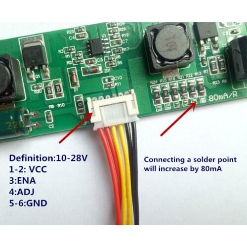 10pcs/lot CA-266S new universal 32-65 inch LED LCD TV backlight constant current driver board 80-480mA output