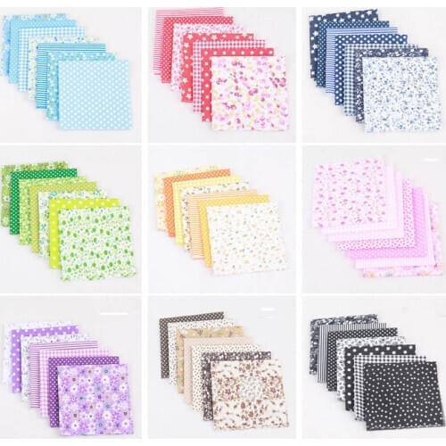 20x25CM Cotton Fabric Printed Cloth Sewing Quilting Mixed Patchwork Needlework Print Home Supplies DIY Handmade Accessories