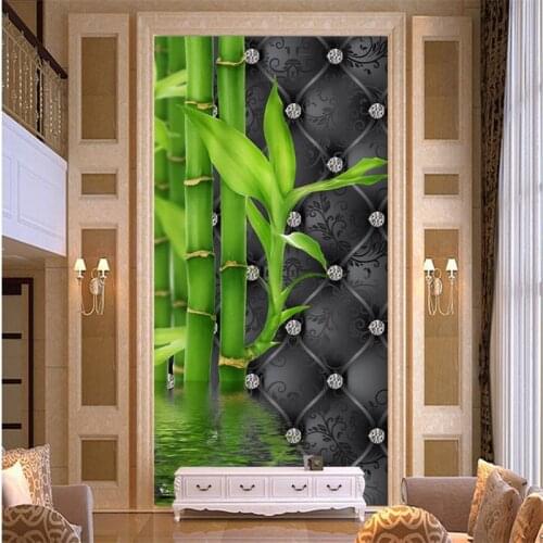 Beibehang Customize size High Quickly HD mural wallpaper wall paper bamboo 3d wall paper for living rooms papel de parede