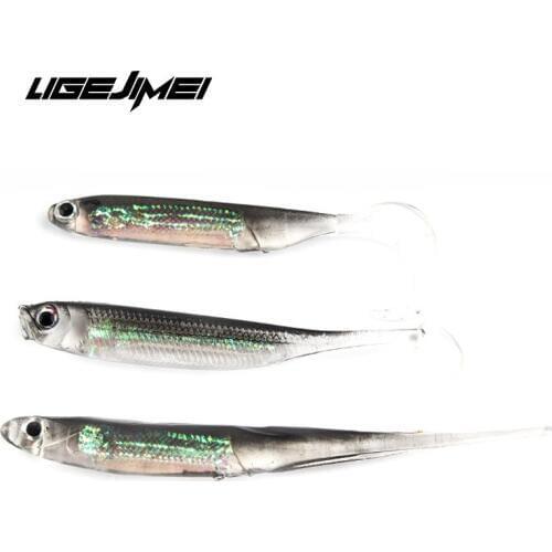 5Pcs/Lot Fishing Lures 2020 New Wobbler Soft Lure Set Isca Artificial Tackle Swing Carp Trout Bait Pike Bass Fish Tail Jigging