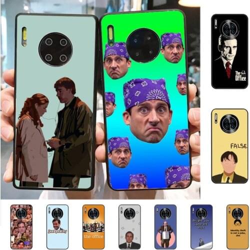 YNDFCNB The office tv show What She Said Phone Case for Huawei Mate 20 10 9 40 30 lite pro X Nova 2 3i 7se
