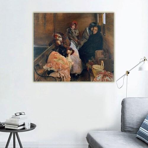 Citon Joaquin Sorolla《White Slave Trade》Canvas Art Oil Painting Artwork Poster Picture Backdrop Wall Decor Home Decoration