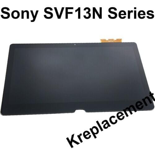 For Sony Vaio Flip 11 SVF13NA1UW 13.3" LED LCD Touch Screen Display Panel Assembly Replacement FHD