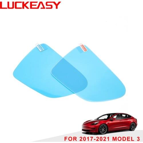 For Tesla Model 3 model Y X S 2017-2021 Car Side Rearview Mirror Waterproof Anti-Fog Film Side Window Glass Film model3 2021