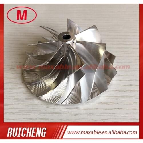 GT3582 reverse 451644-0005 61.33/82.00mm 7+7blades performance Turbo Billet/aluminum 2618/milling compressor wheel for racing